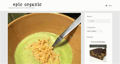Desktop Screenshot of epicorganic.net